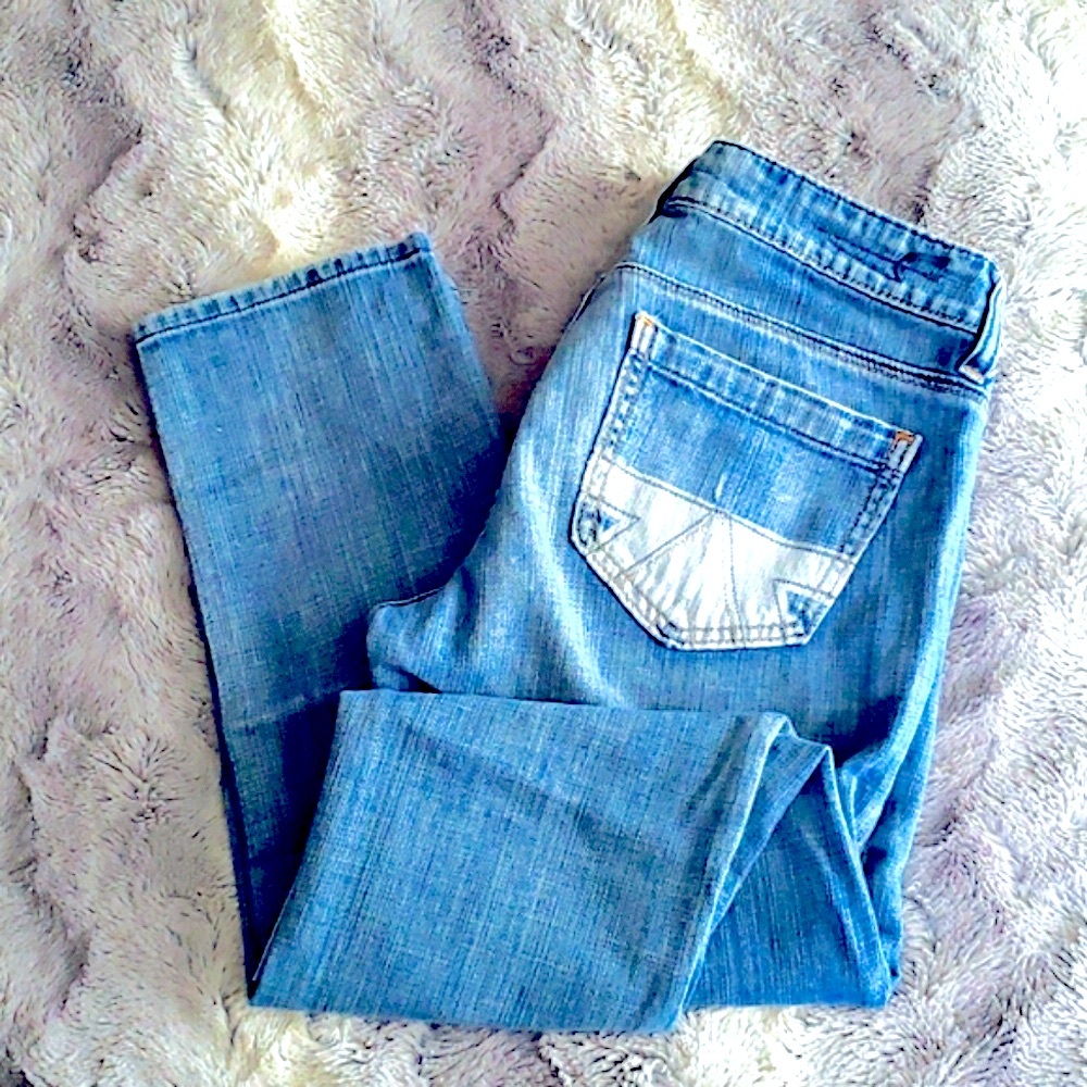 American eagle straight skinny  jeans size 2 short